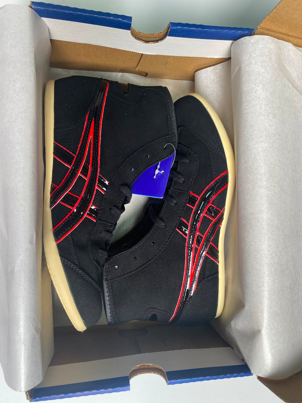 ASICS TIGERS BLACK & RED