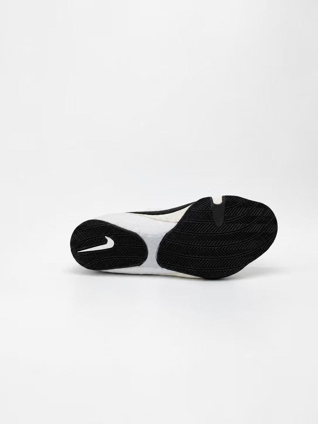 NIKE MACHOMAI 3 BOXING BOOTS WHITE & BLACK