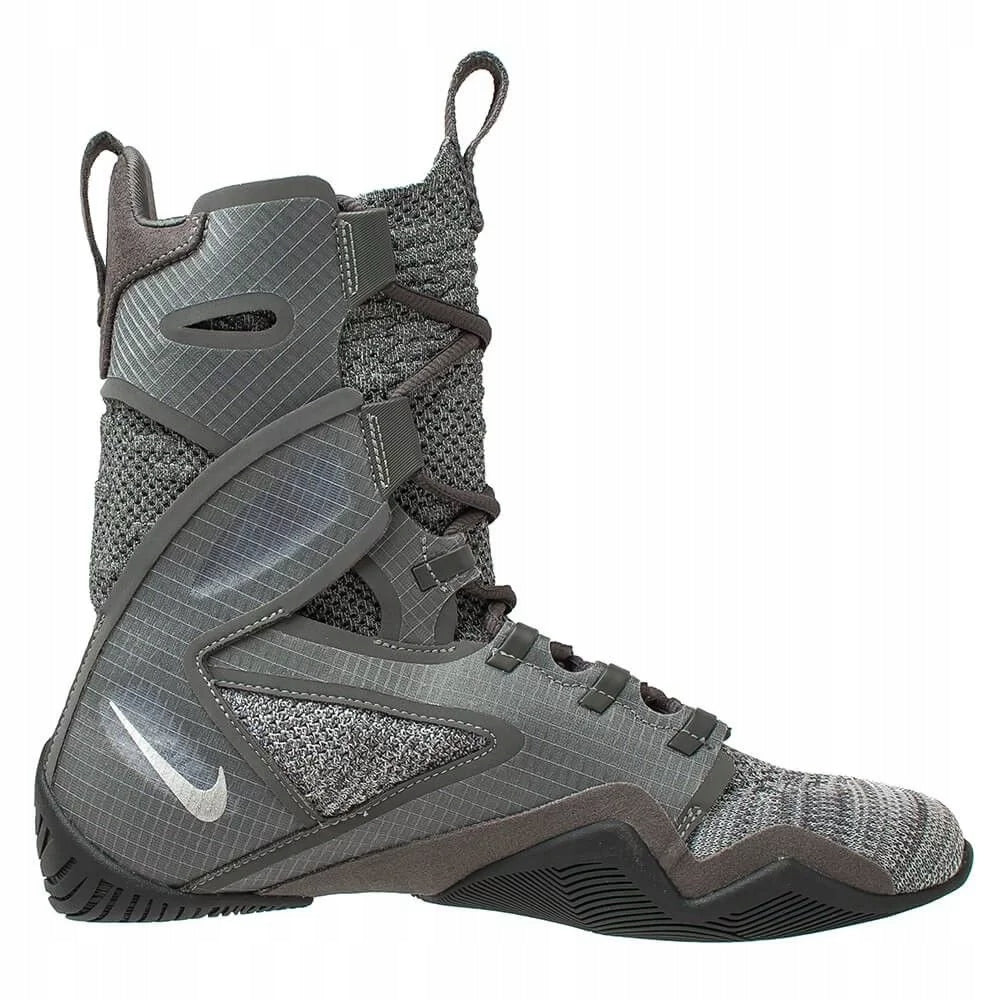 NIKE HYPER KO GREY BOXING BOOTS