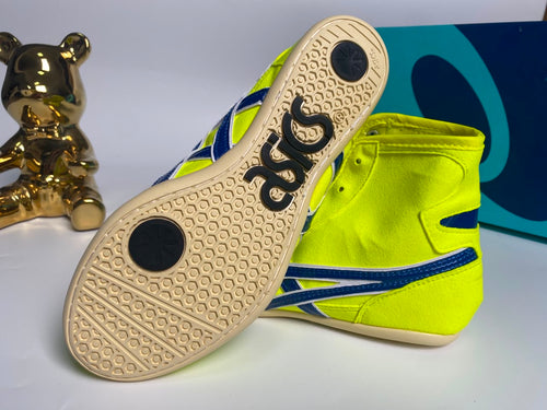 ASICS TIGERS TWR YELLOW AND BLUE