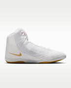 Nike Inflict 4 wrestling shoes White and Gold