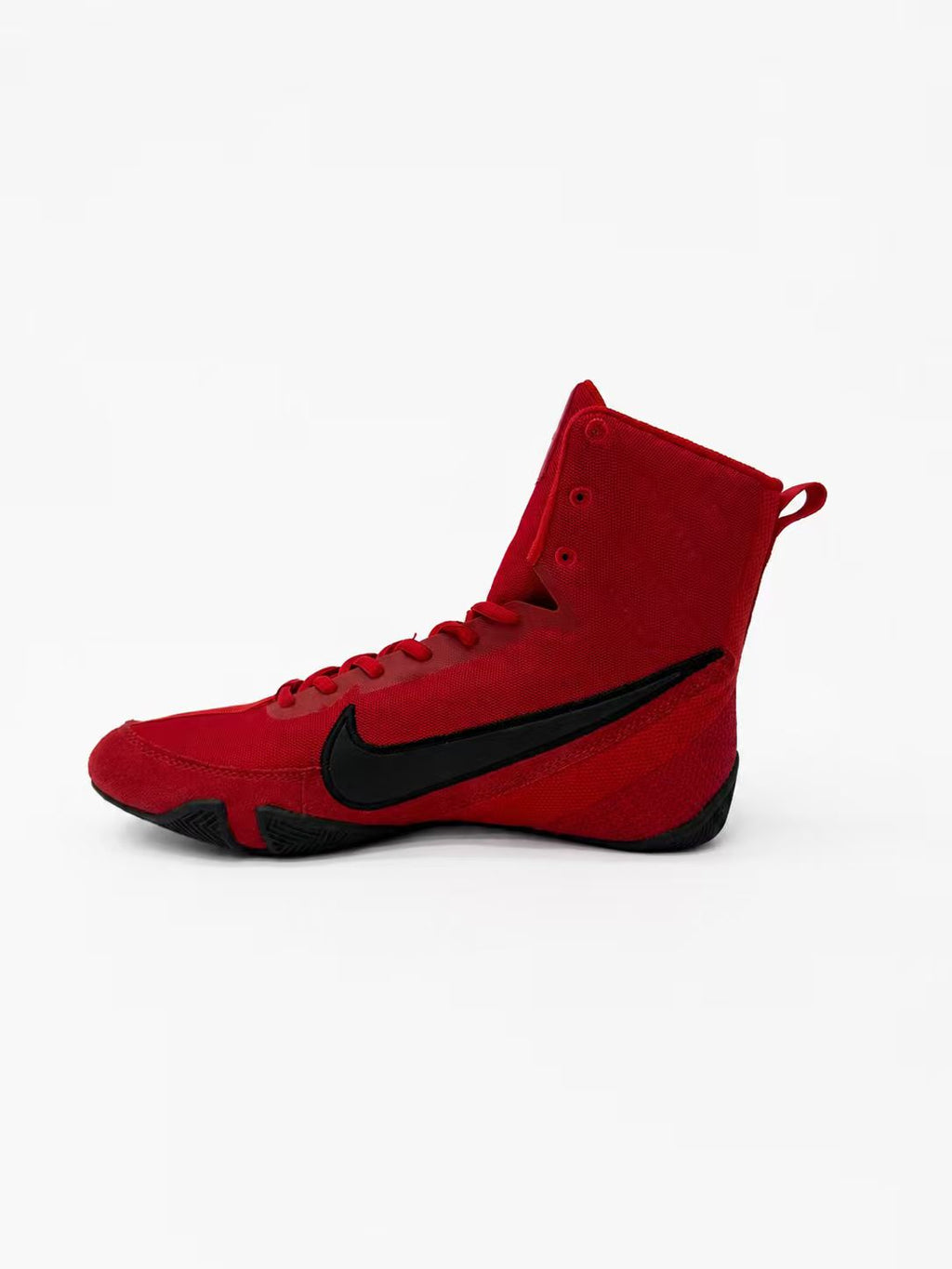 NIKE MACHOMAI 3 BOXING BOOTS BLACK & RED