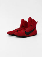 NIKE MACHOMAI 3 BOXING BOOTS BLACK & RED