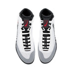 Nike Inflict 4 SE White Wolf Grey Red Wrestling Shoes