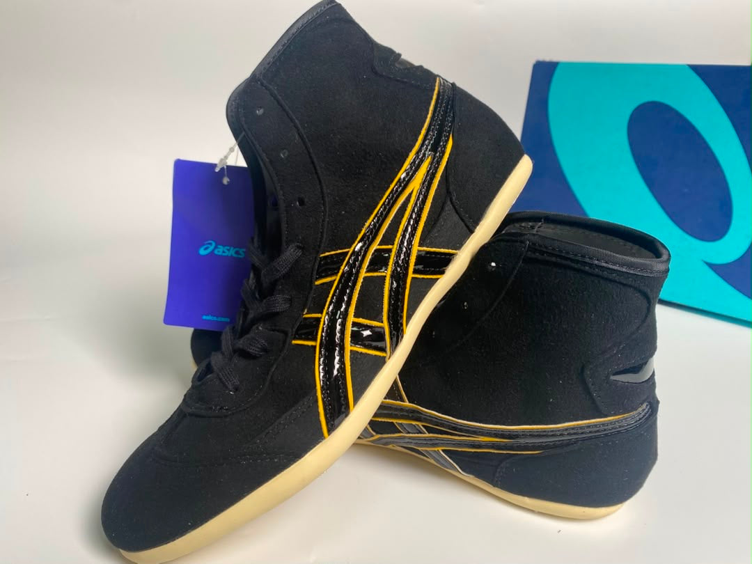 ASICS TIGERS BLACK & GOLD
