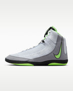 Nike Inflict 4 wrestling shoes Grey and Green