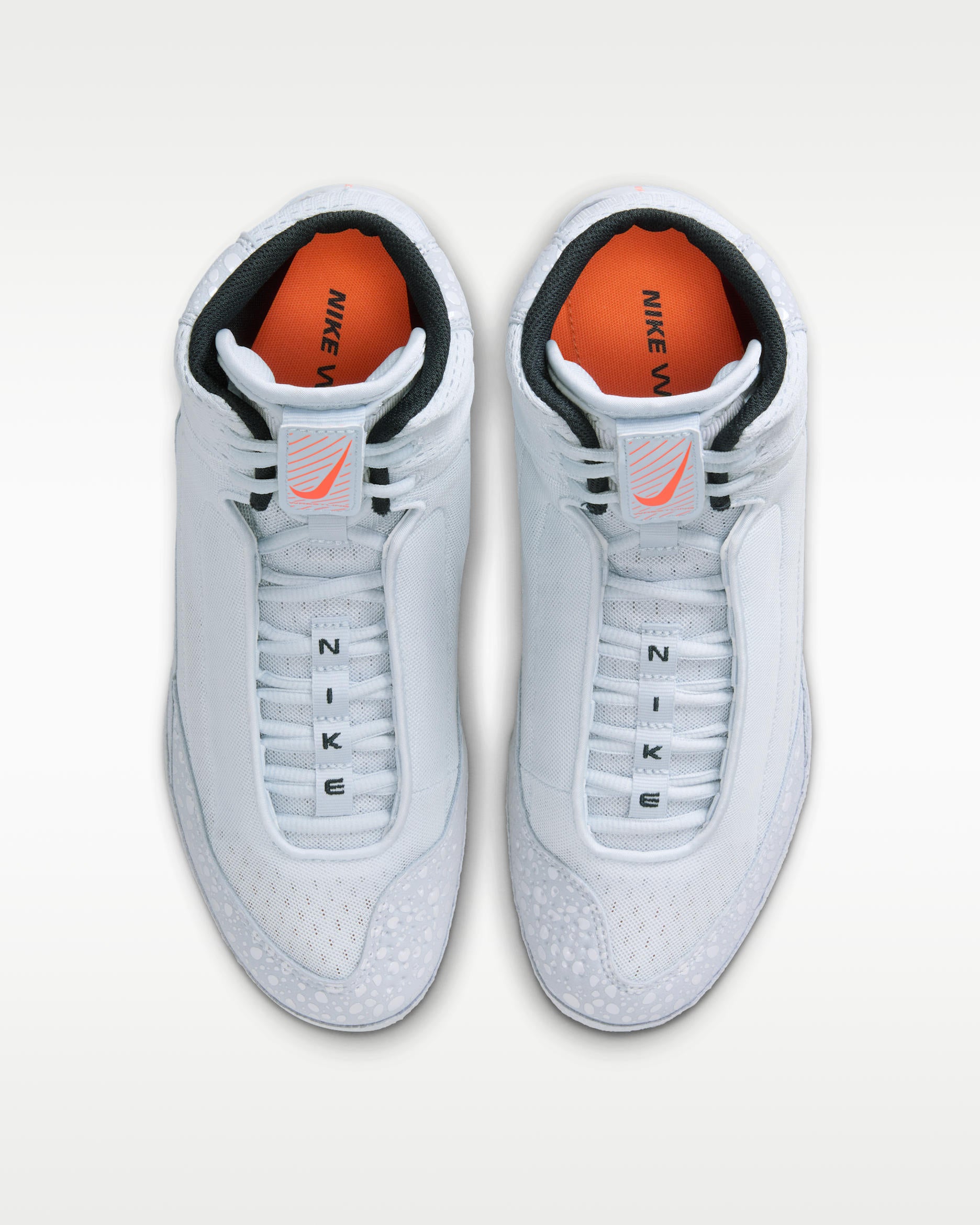 Nike Inflict 4 wrestling shoes Grey and Orange