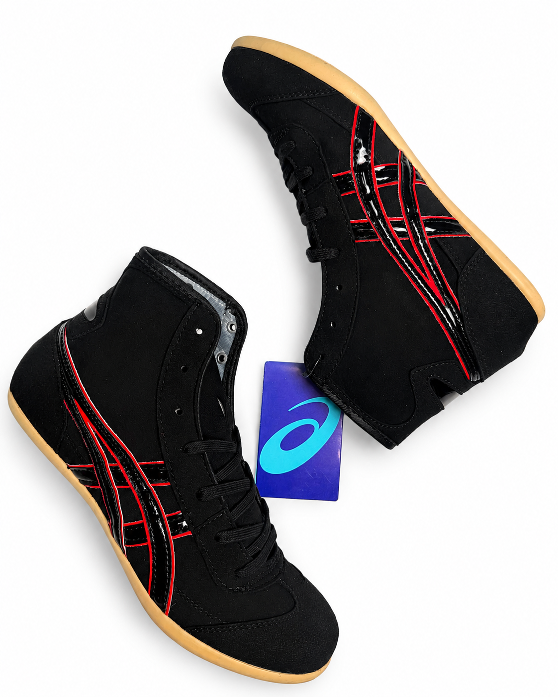 ASICS TIGERS BLACK & RED