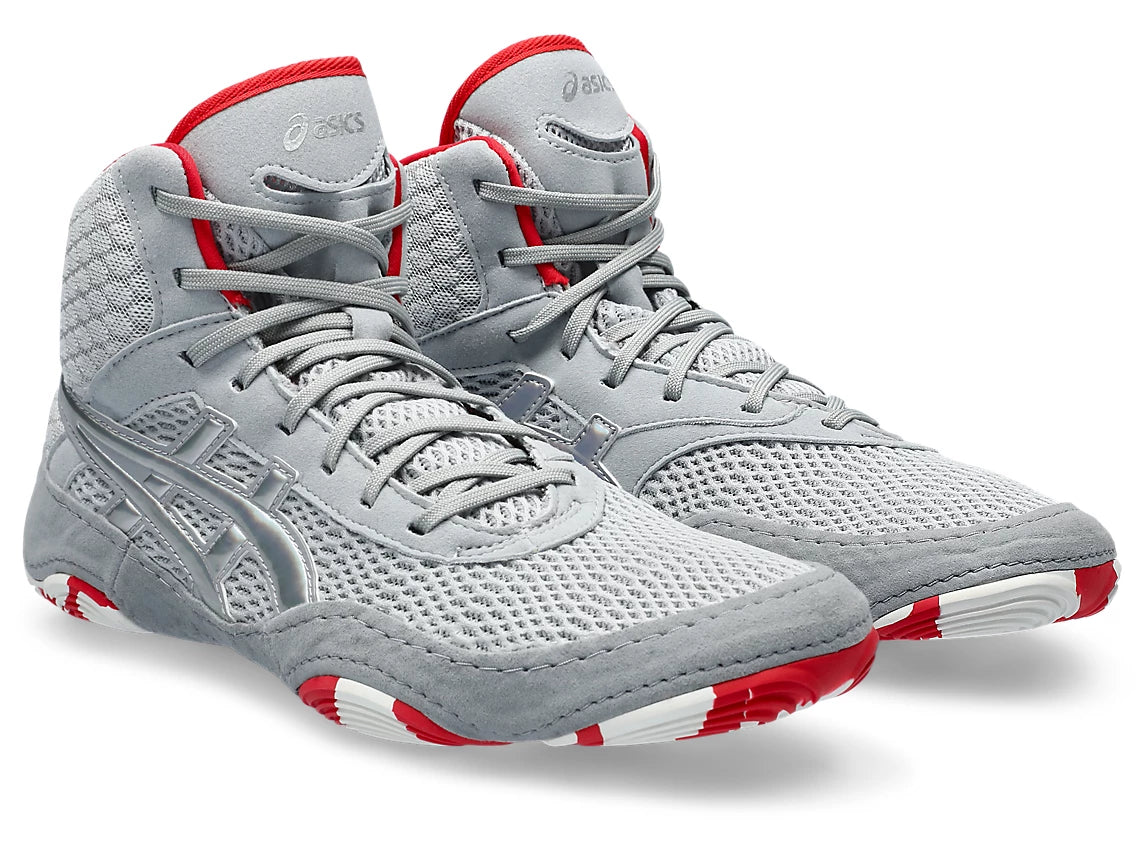 Asics Mat Blazers White grey red