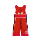 ALGERIA NATIONAL TEAM WRESTLING SINGLET RED