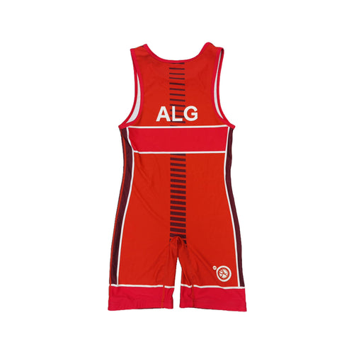ALGERIA NATIONAL TEAM WRESTLING SINGLET RED