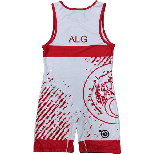 ALGERIA TEAM WRESTLING SINGLET RED