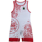 ALGERIA TEAM WRESTLING SINGLET RED