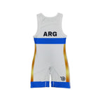ARGENTINA NATIONAL TEAM WRESTLING BLUE  SINGLET