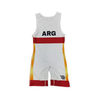ARGENTINA NATIONAL TEAM WRESTLING RED SINGLET