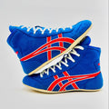 ASICS TIGERS TWR OLD BLUE AND RED RUSSIANS