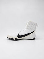 NIKE MACHOMAI 3 BOXING BOOTS WHITE & BLACK