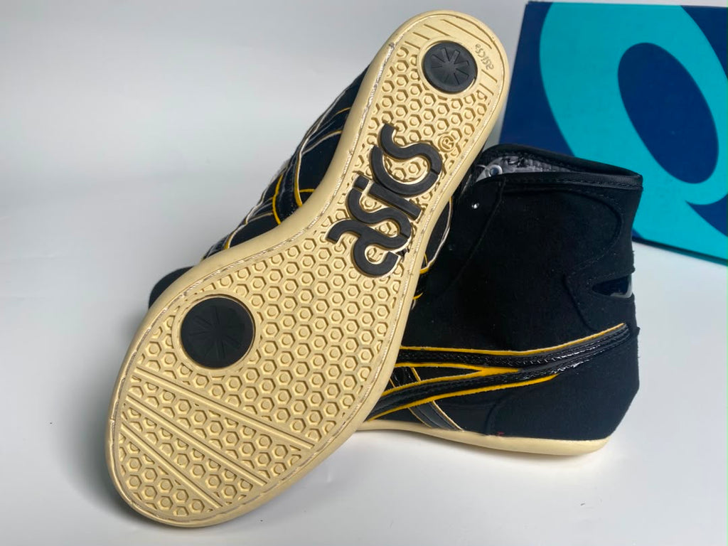 ASICS TIGERS BLACK & GOLD