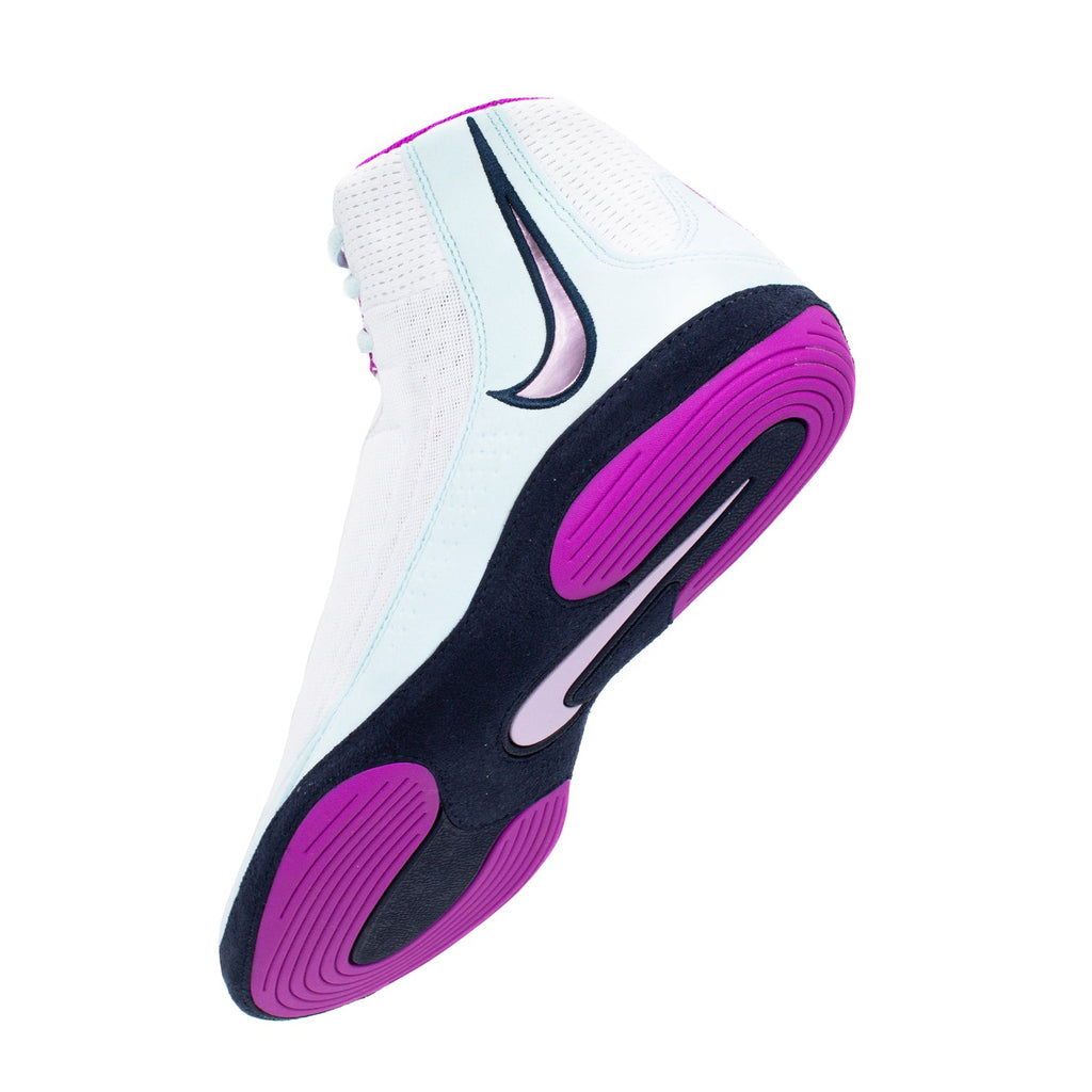 Nike Inflict 4 'White Glacier Blue
Violet' Wrestling shoes