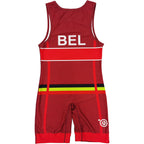 BELGIUM NATIONAL TEAM WRESTLING RED SINGLET 2