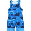 MEROOJ CAMO Blue SINGLET