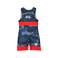 BULGARIA NATIONAL TEAM WRESTLING RED SINGLET