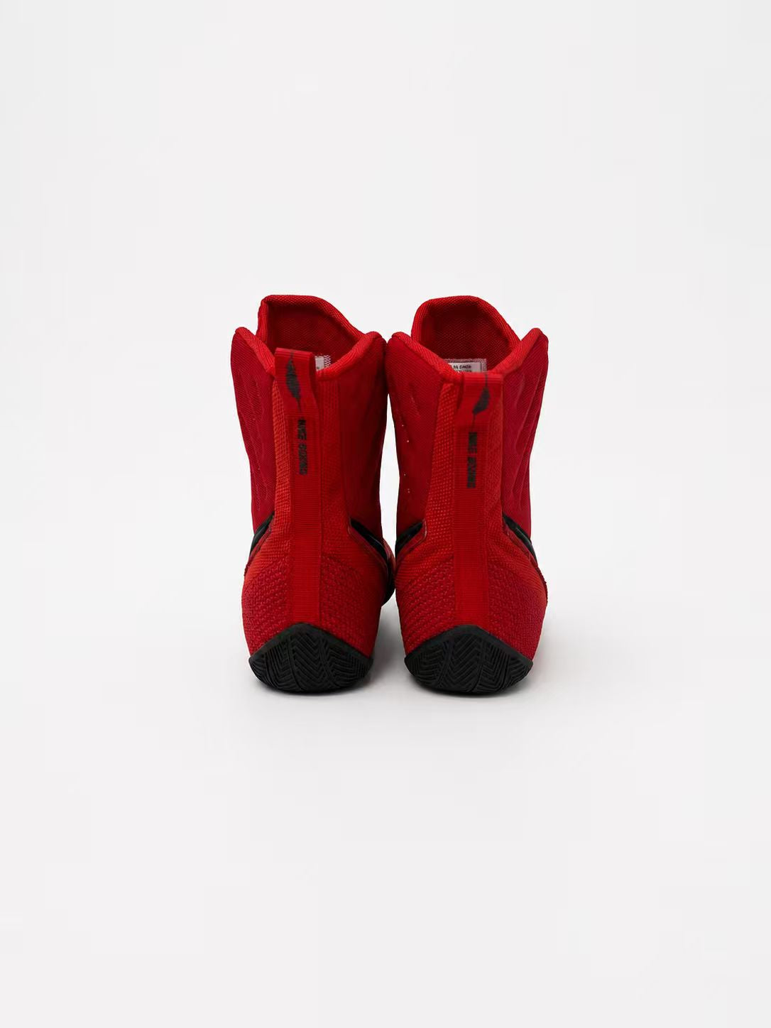 NIKE MACHOMAI 3 BOXING BOOTS BLACK & RED