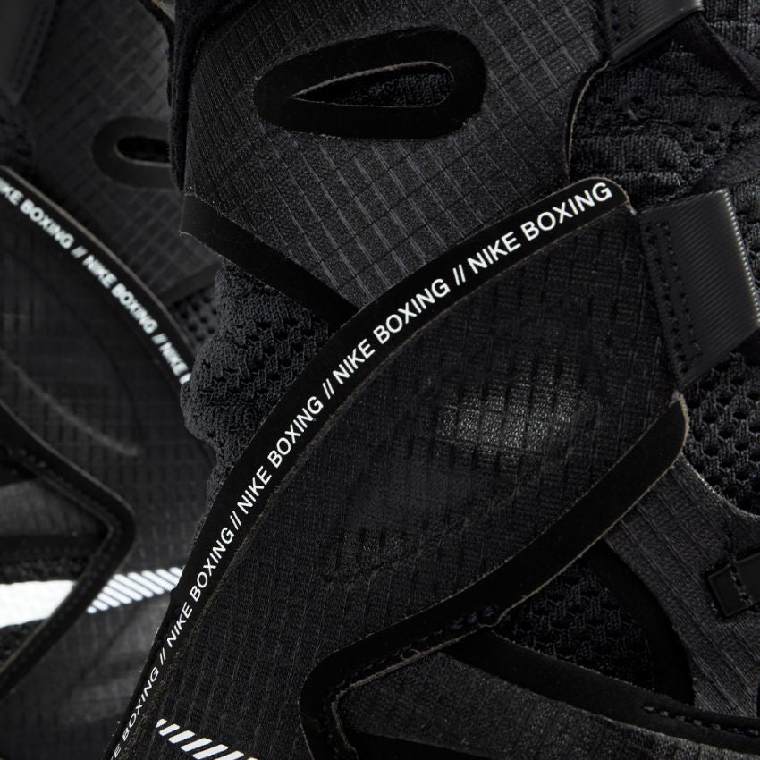 NIKE HYPER KO 2.0 BOXING BOOTS - BLACK WHITE