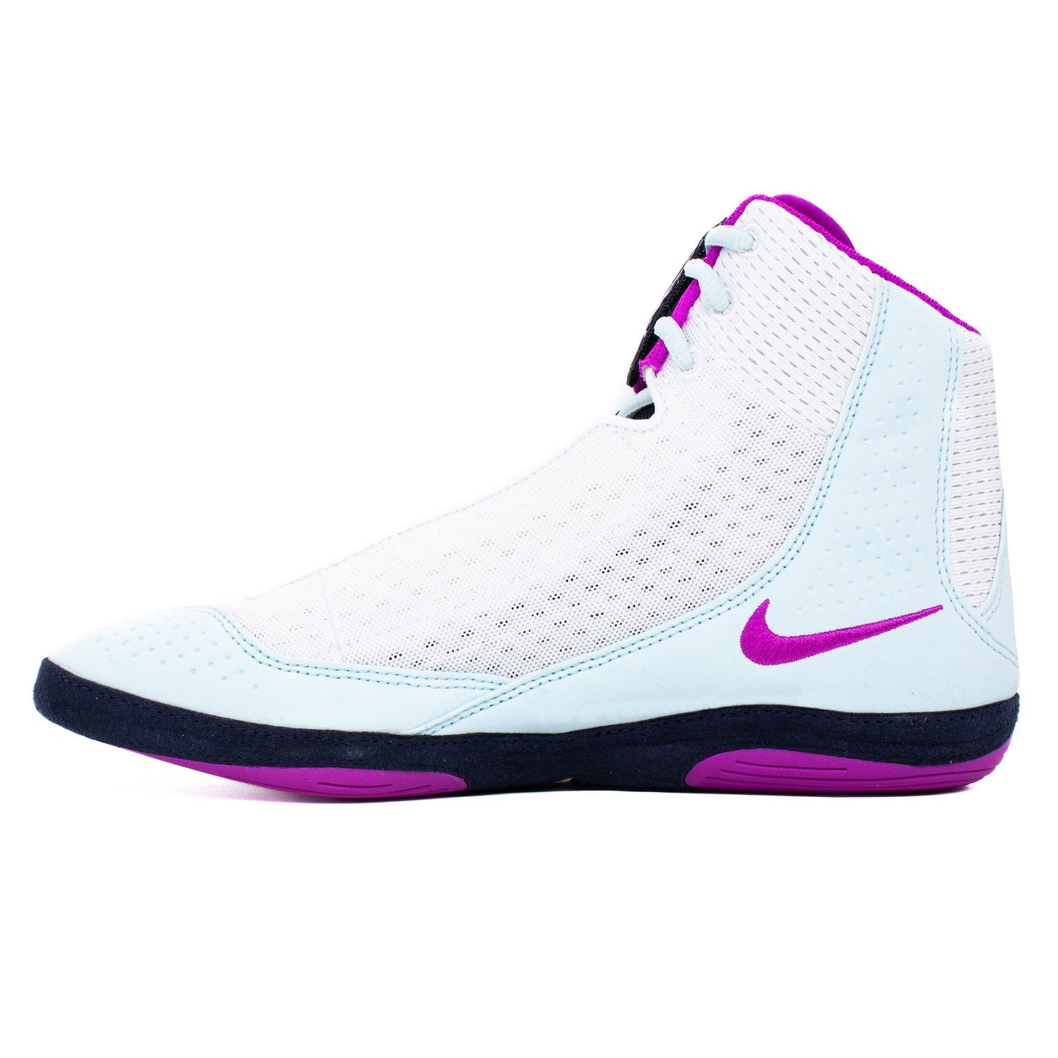 Nike Inflict 4 'White Glacier Blue
Violet' Wrestling shoes