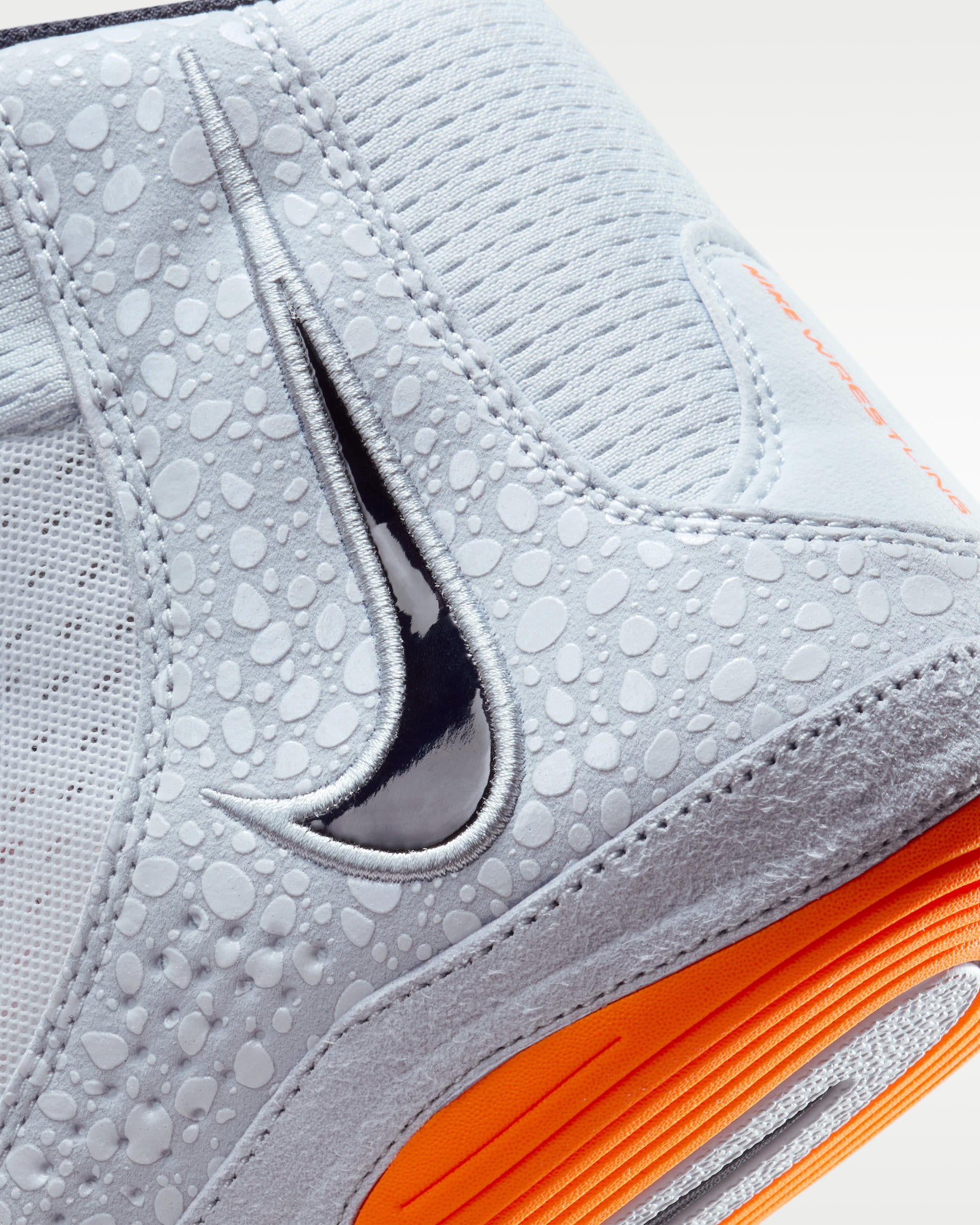 Nike Inflict 4 wrestling shoes Grey and Orange