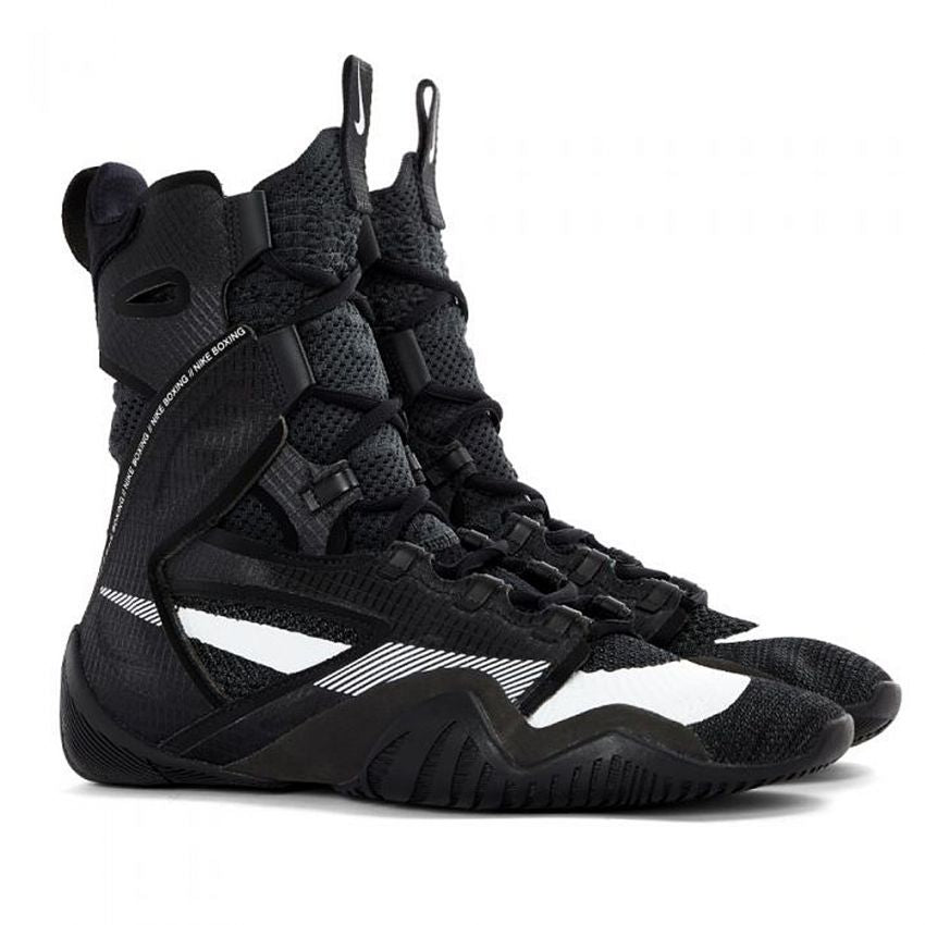 NIKE HYPER KO 2.0 BOXING BOOTS - BLACK WHITE