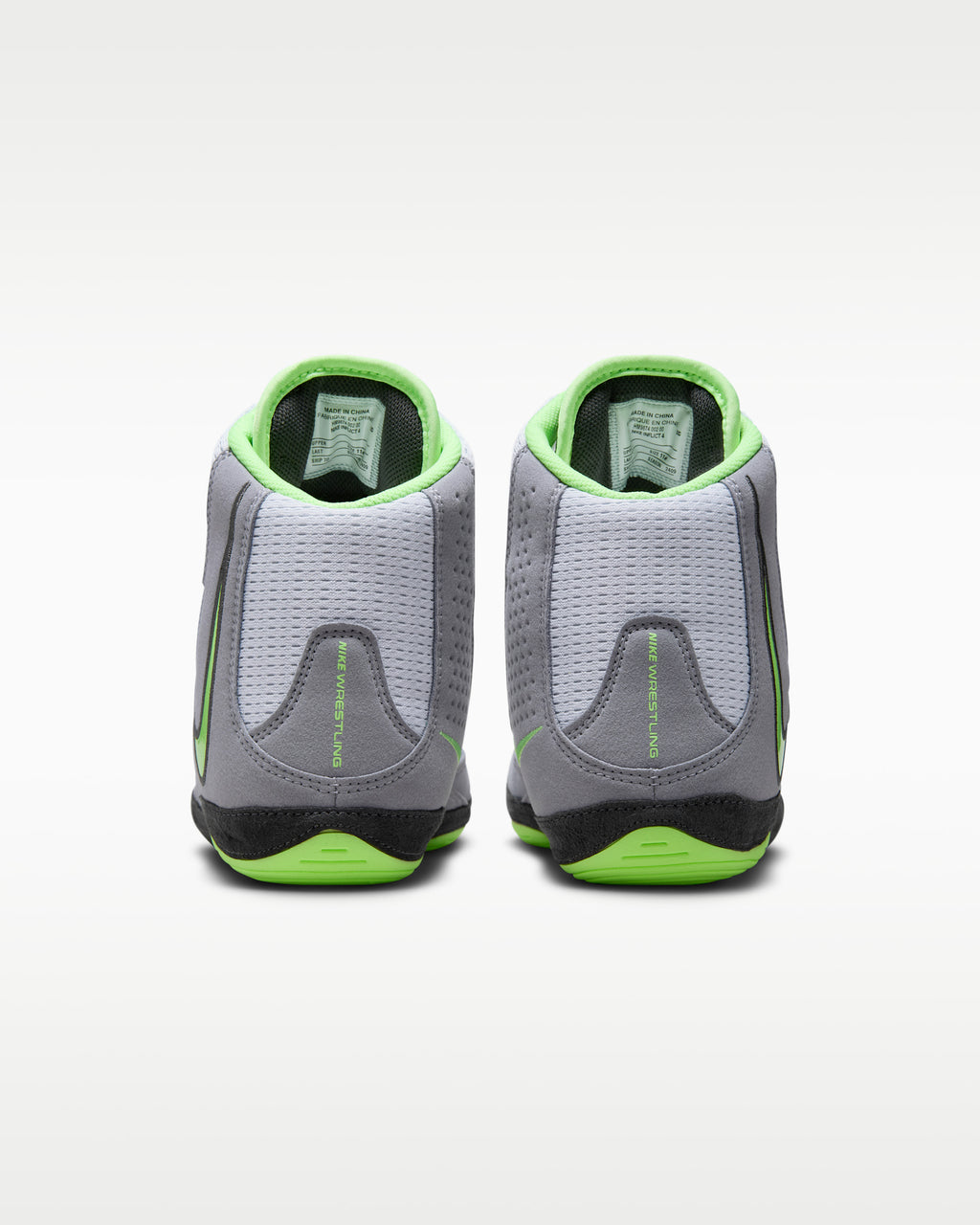 Nike Inflict 4 wrestling shoes Grey and Green