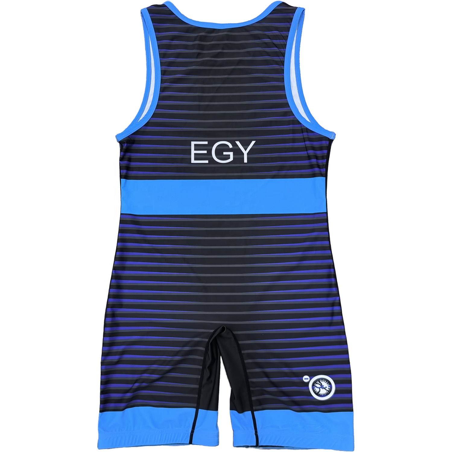 EGYPT TEAM WRESTLING SINGLET BLUE