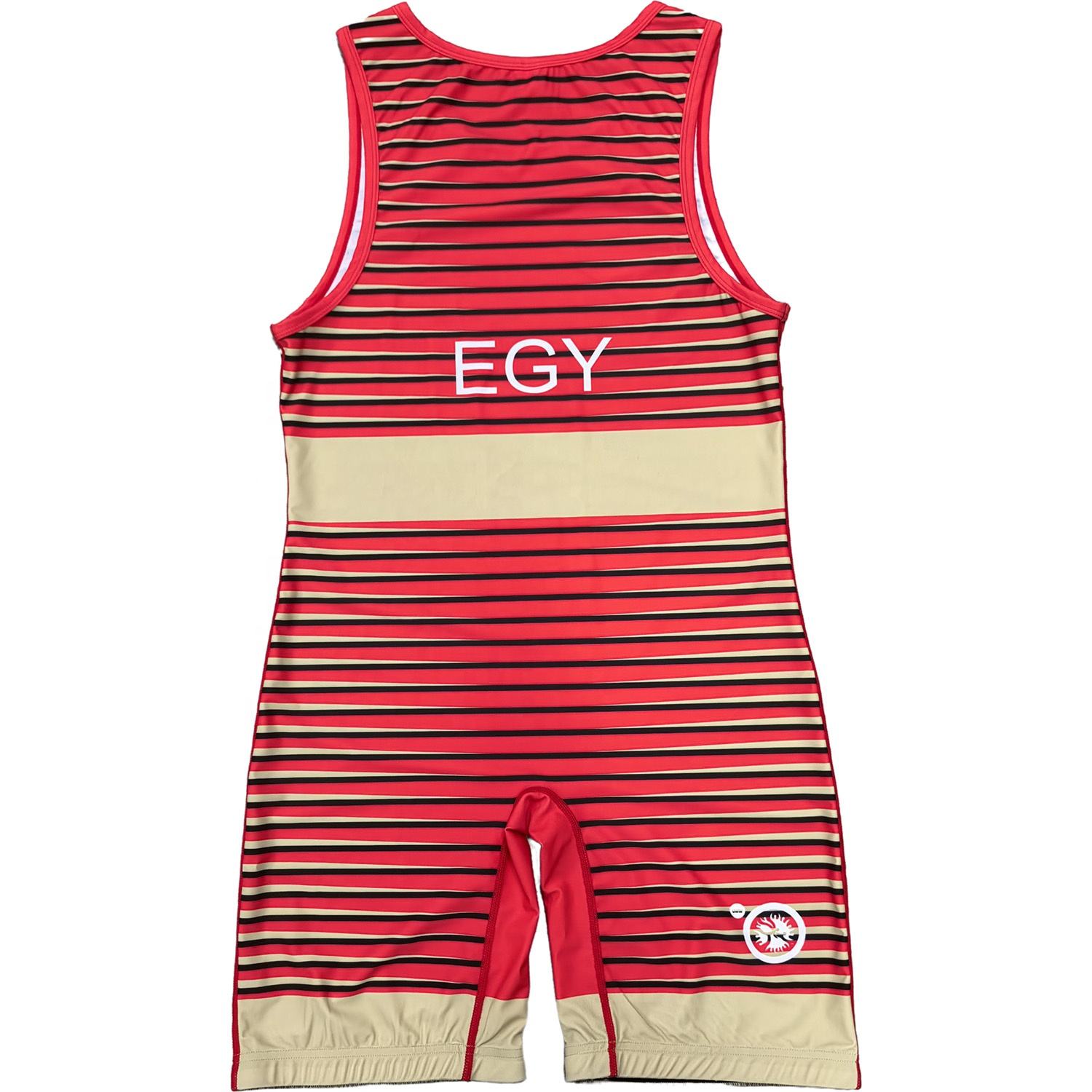 EGYPT TEAM WRESTLING SINGLET RED