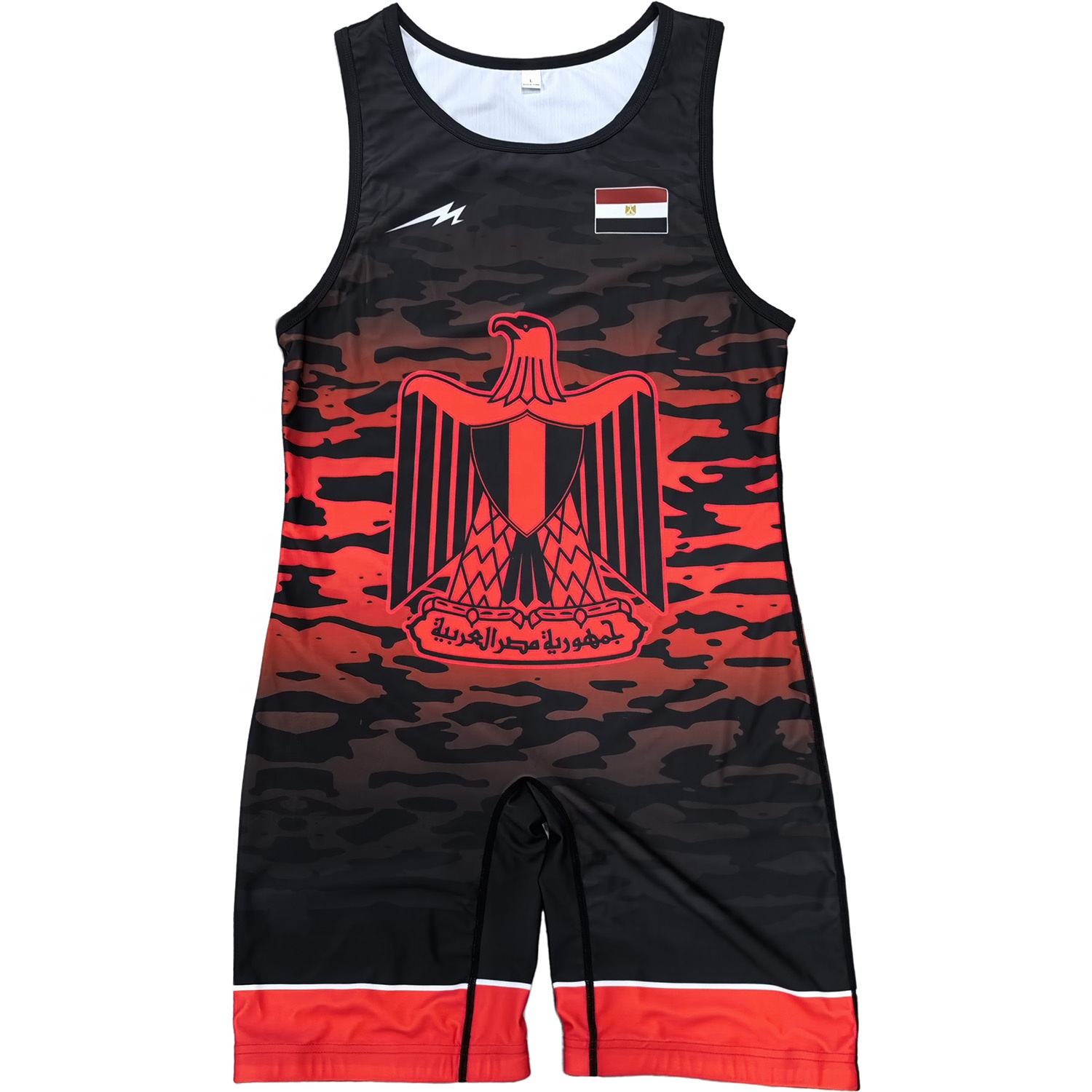 EGYPT NATIONAL TEAM WRESTLING SINGLET TEAM