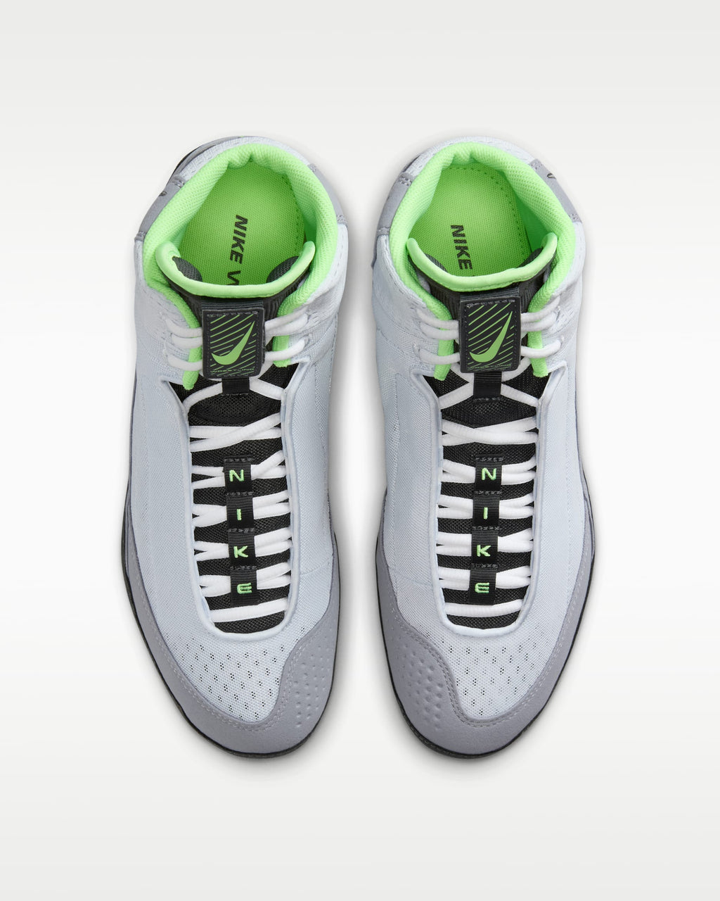 Nike Inflict 4 wrestling shoes Grey and Green