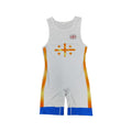 GEORGIA NATIONAL TEAM WRESTLING BLUE SINGLET 2