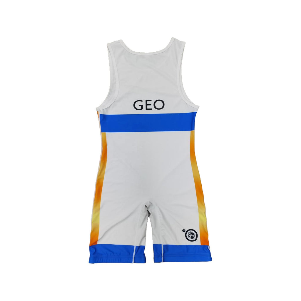 GEORGIA NATIONAL TEAM WRESTLING BLUE SINGLET 2