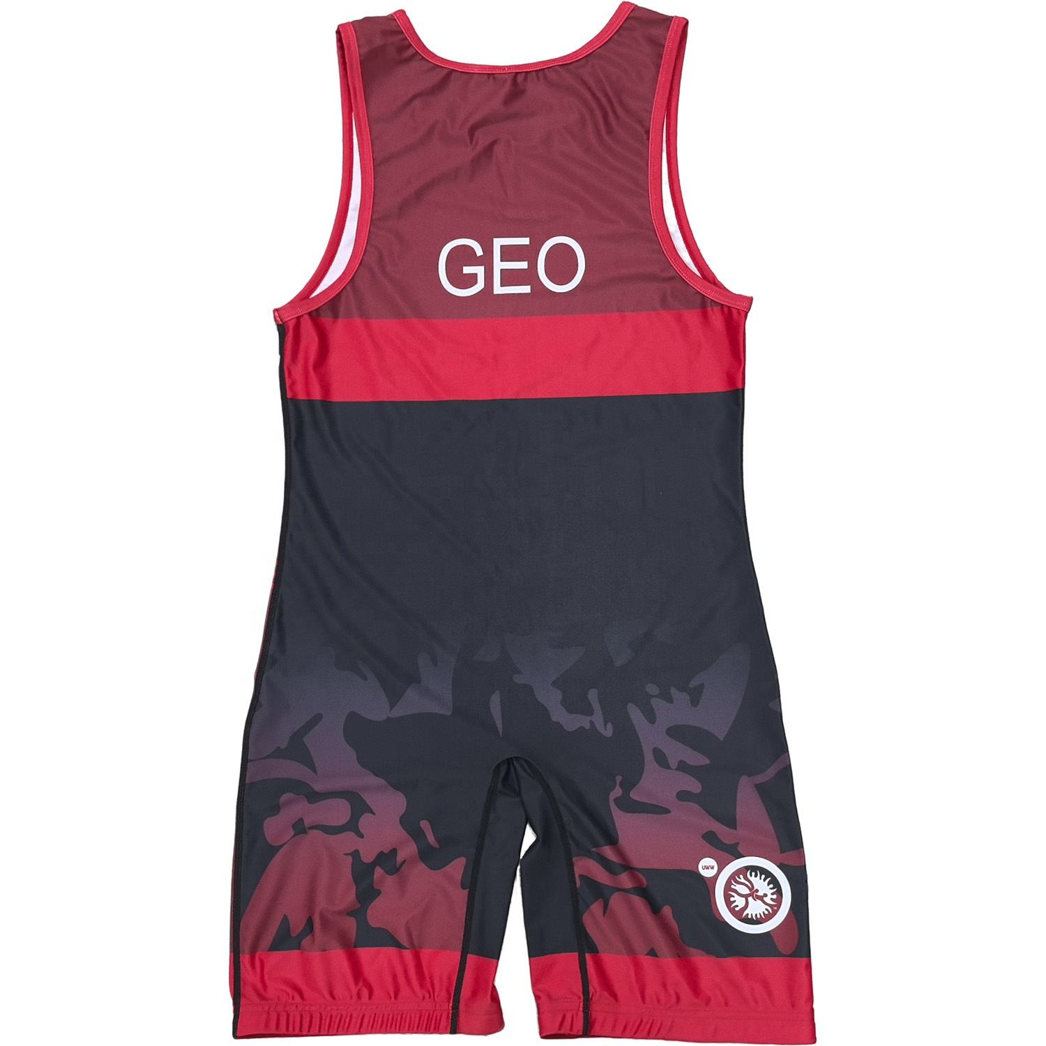 GEORGIA NATIONAL TEAM WRESTLING RED SINGLET