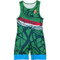 HUNGARY NATIONAL TEAM WRESTLING BLUE SINGLET 2