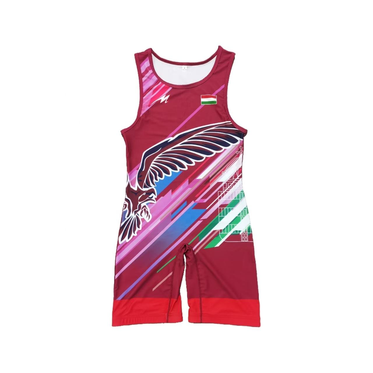 Hungary Merooj National Wrestling Singlet