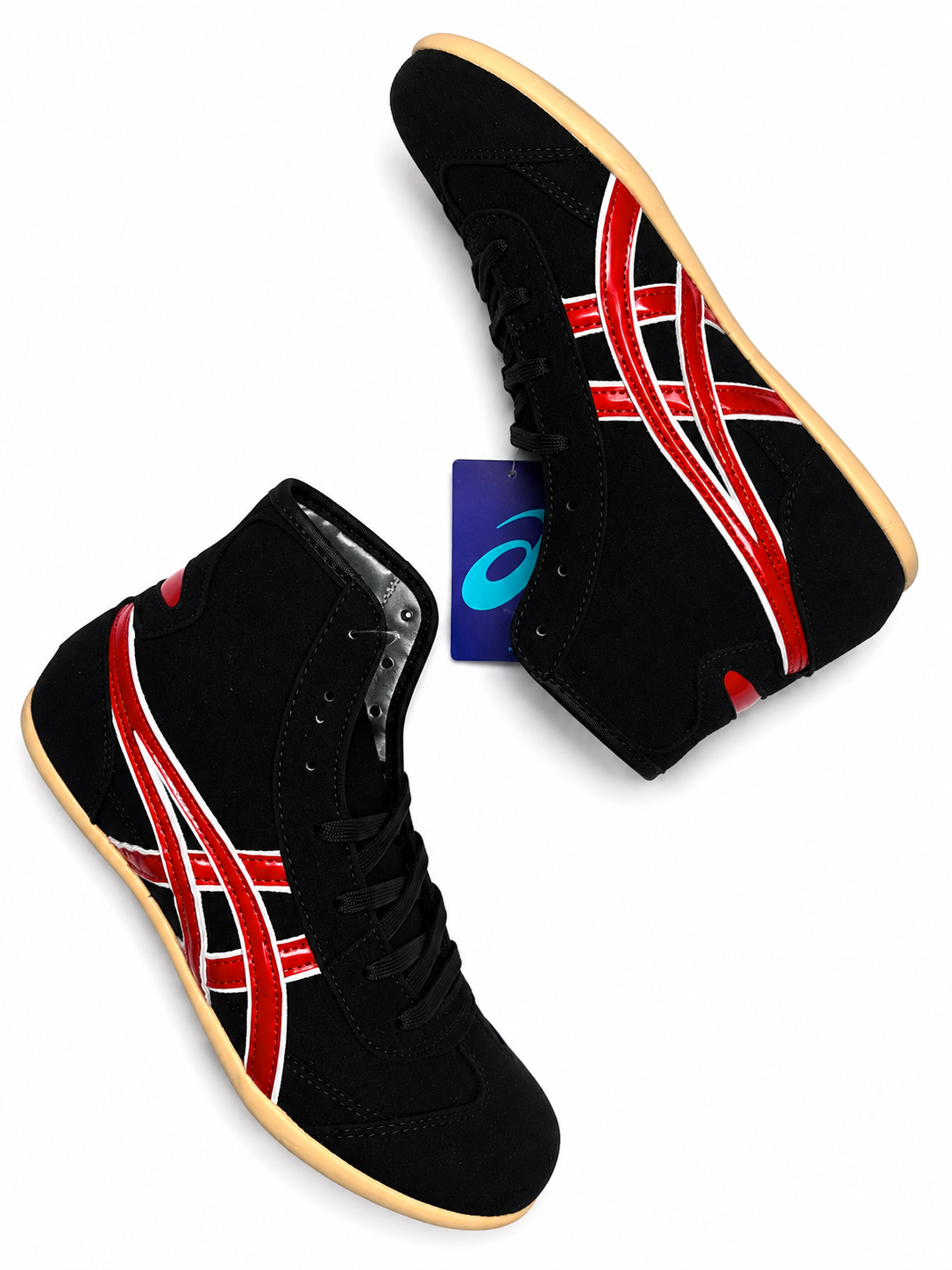 ASICS TIGERS BLACK & RED II