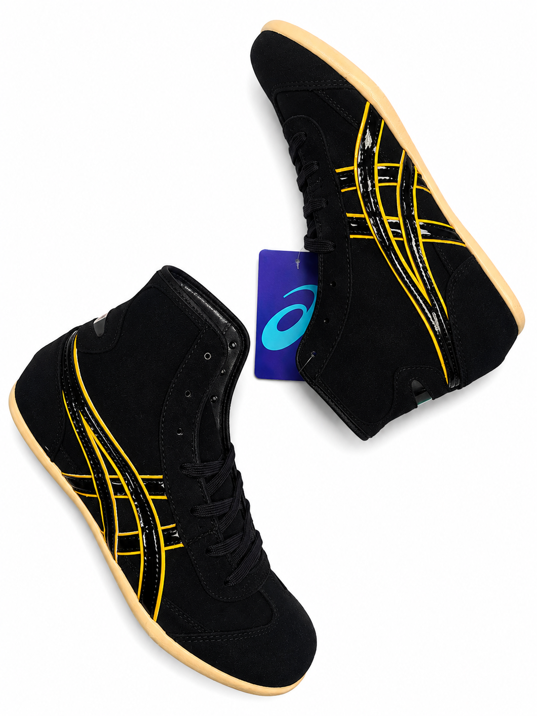 ASICS TIGERS BLACK & GOLD
