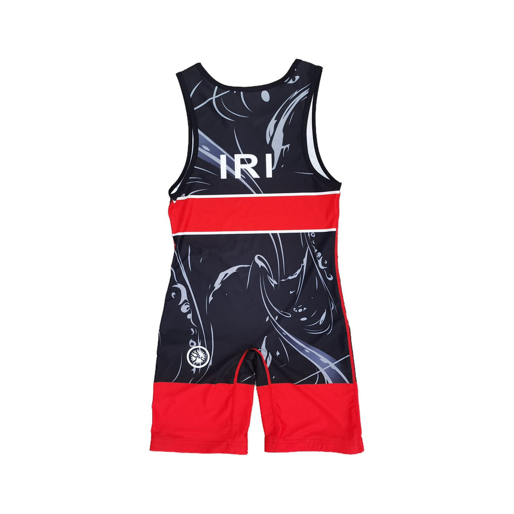 IRAN WRESTLING TEAM RED SINGLET