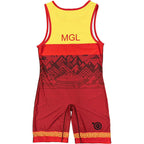 MONGOLIA NATIONAL TEAM RED SINGLET