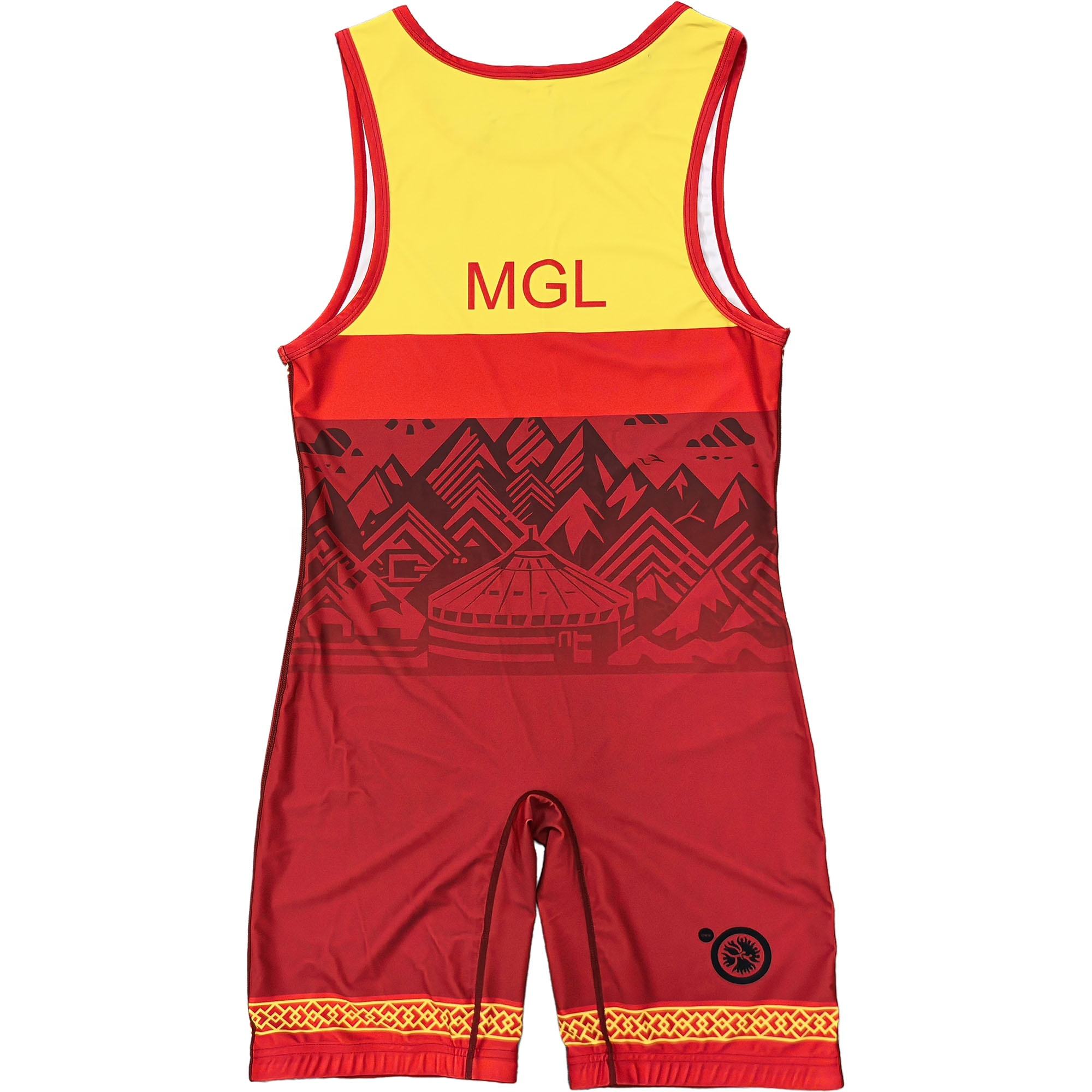 MONGOLIA NATIONAL TEAM RED SINGLET