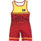 MONGOLIA NATIONAL TEAM RED SINGLET