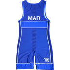 MOROCCO NATIONAL TEAM WRESTLING SINGLET BLUE