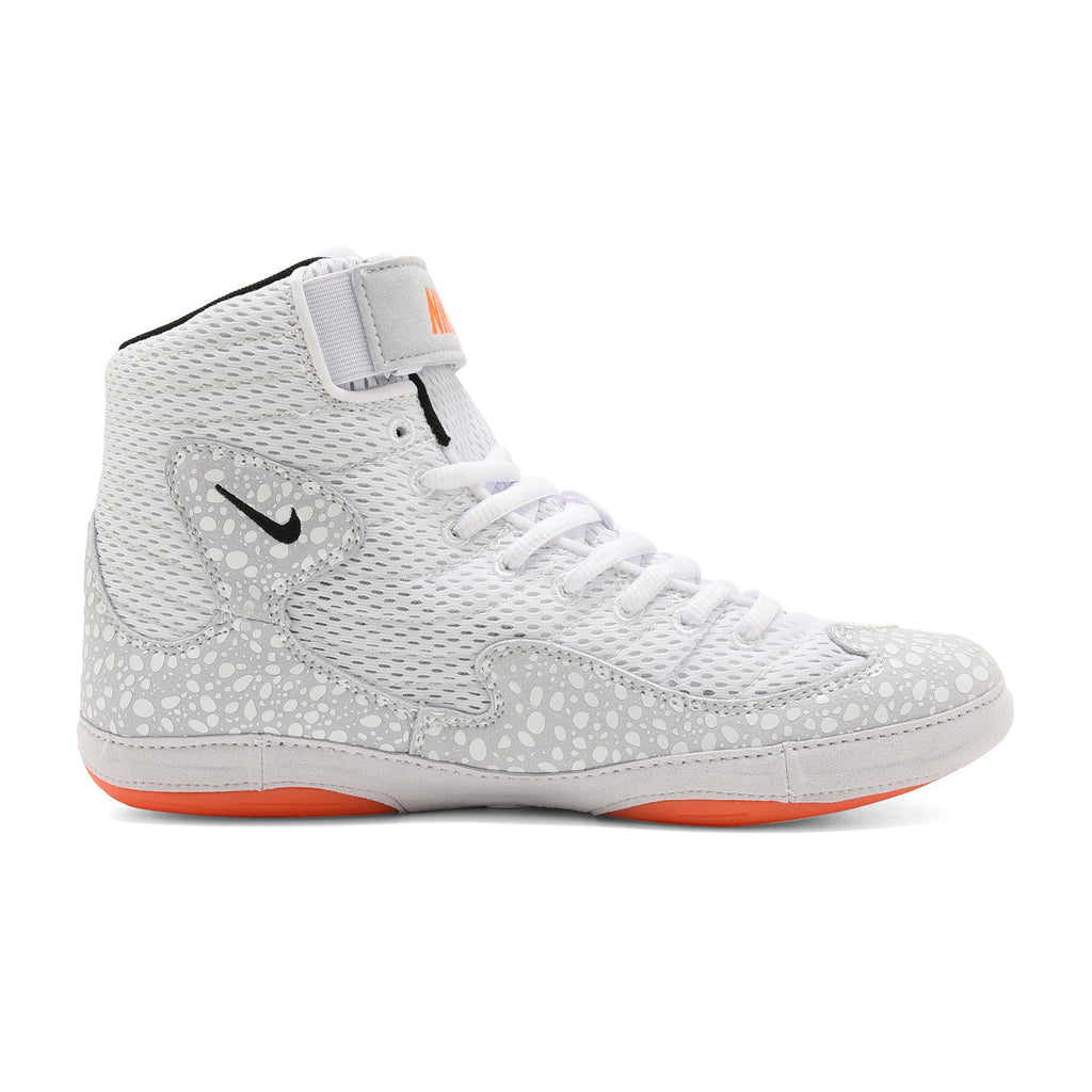 Nike Inflict SE Wrestling Shoes White Orange