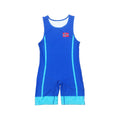 NORWAY NATIONAL TEAM WRESTLING BLUE SINGLET